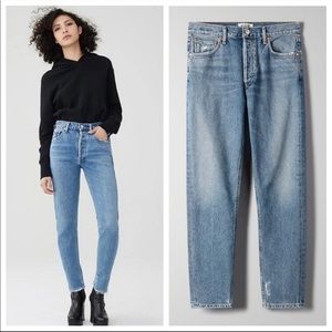 Agolde Jamie High Rise Classic in Passenger